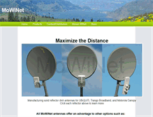 Tablet Screenshot of mowinet.com